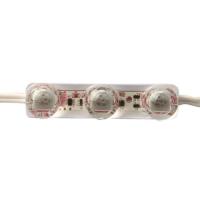 국산 무극성 모듈 LED - 왕볼록 싸이키 (파박이) - 빨강색 / LED / 패턴 LED / 3발 - 낱개판매