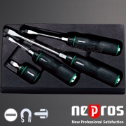 NEPROS 네프로스 플라스틱그립 타격 일자드라이버 세트 다가네 일자드라이버세트 NTD1M04